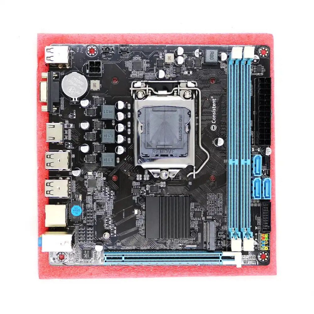 Consistent H61 DDR3 Motherboard For 2nd | 3rd Gen With NVMe Slot view 2